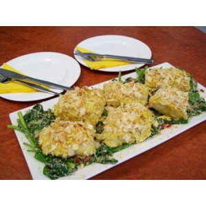 Almond Crusted Barramundi